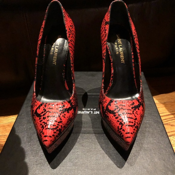 🔥🔥🔥Rate Saint Laurent Janis Python Collection - Picture 3 of 8
